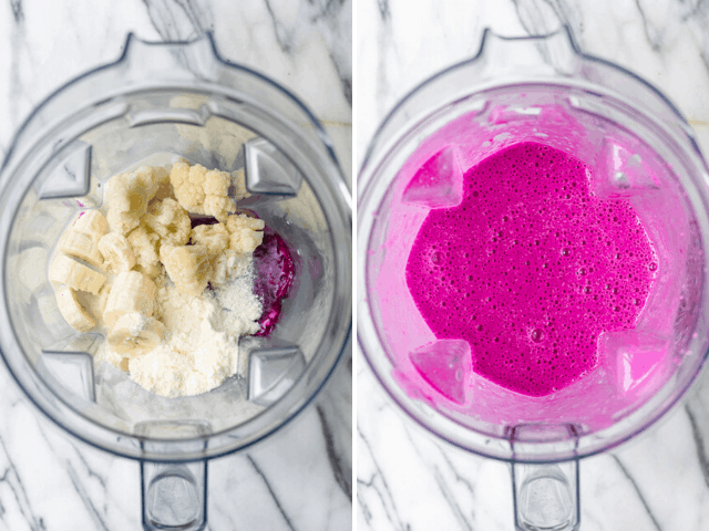 Pink Dragon Fruit Protein Smoothie Recipe