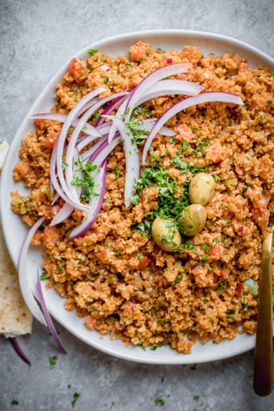 Bulgur Pilaf {Authentic Lebanese Recipe} - Feel Good Foodie