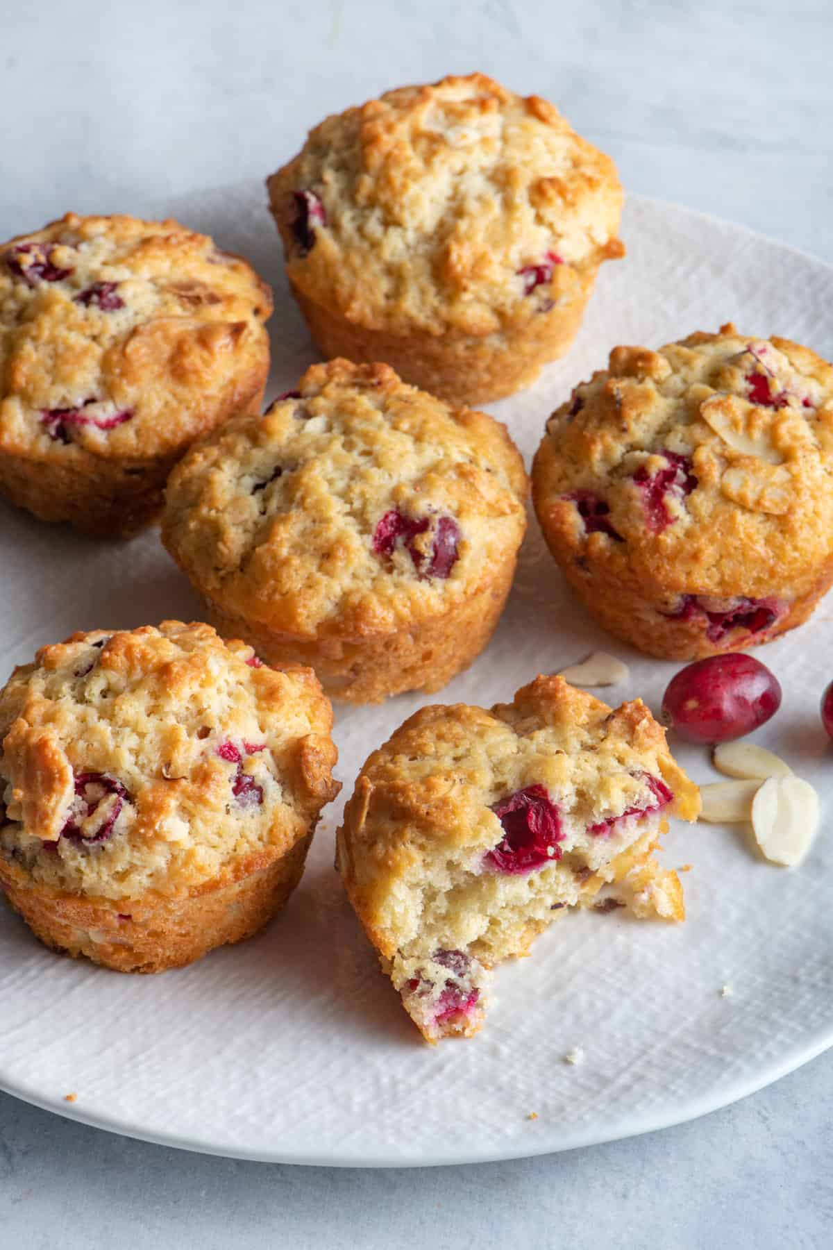 Cranberry Lemon Muffins Easy Recipe - FeelGoodFoodie