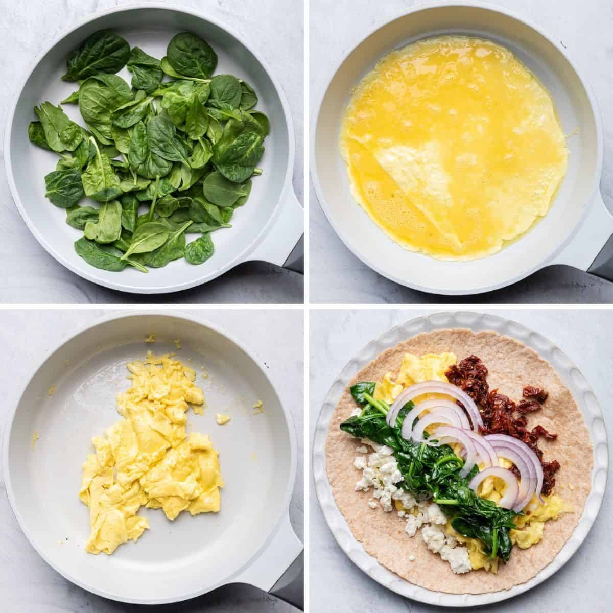 Breakfast Egg Wrap {LOW CARB} - FeelGoodFoodie