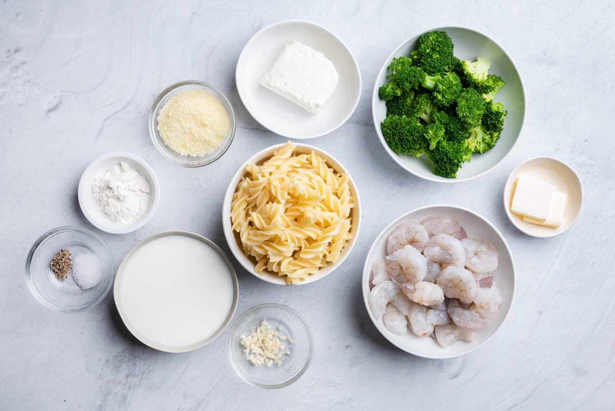 Shrimp Alfredo With Cream Cheese And Broccoli - Mijacob