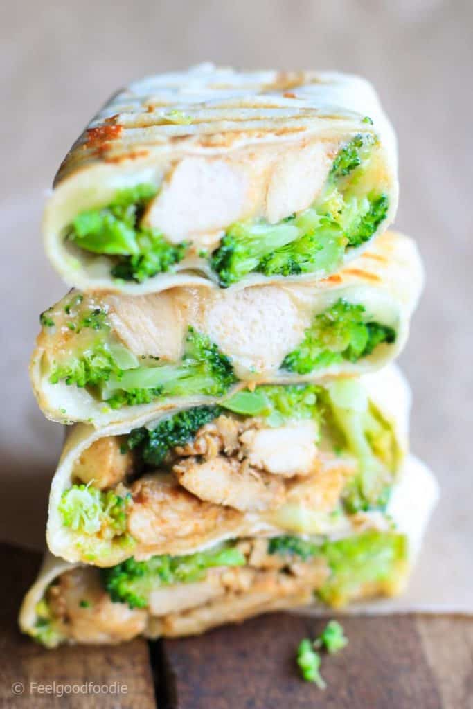 These Cheesy Chicken and Broccoli Wraps are da bomb! They're super easy to prepare, only need a few ingredients and are certainly a family favorite!