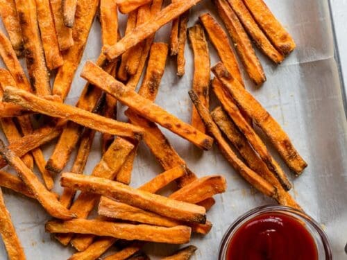 Air Fryer Sweet Potato Fries - FeelGoodFoodie