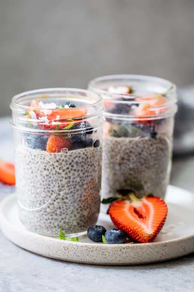 3Ingredient Chia Pudding FeelGoodFoodie