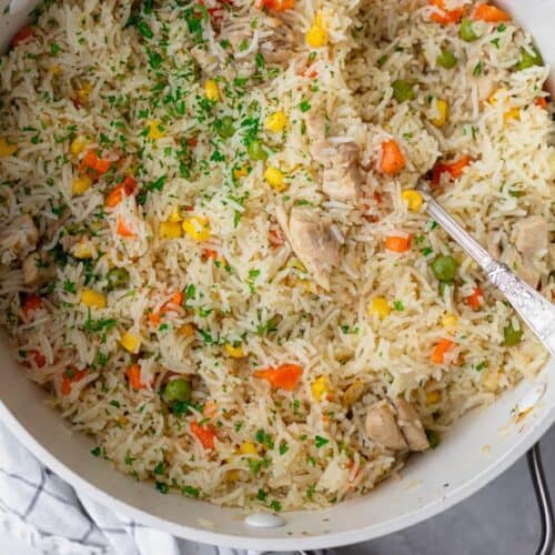 One Pot Chicken And Rice Recipe Healthy Feelgoodfoodie
