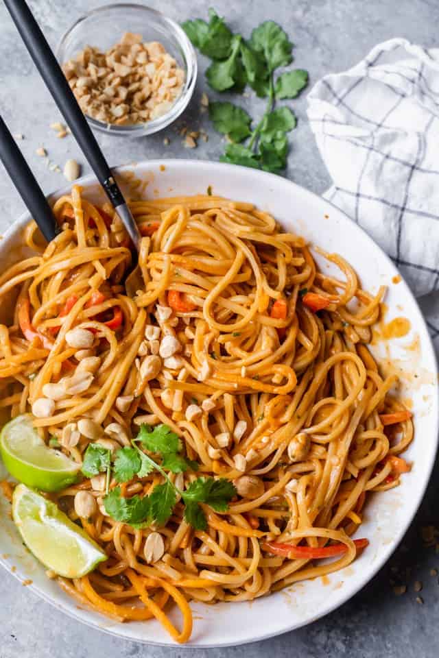 Asian Noodle Salad - FeelGoodFoodie