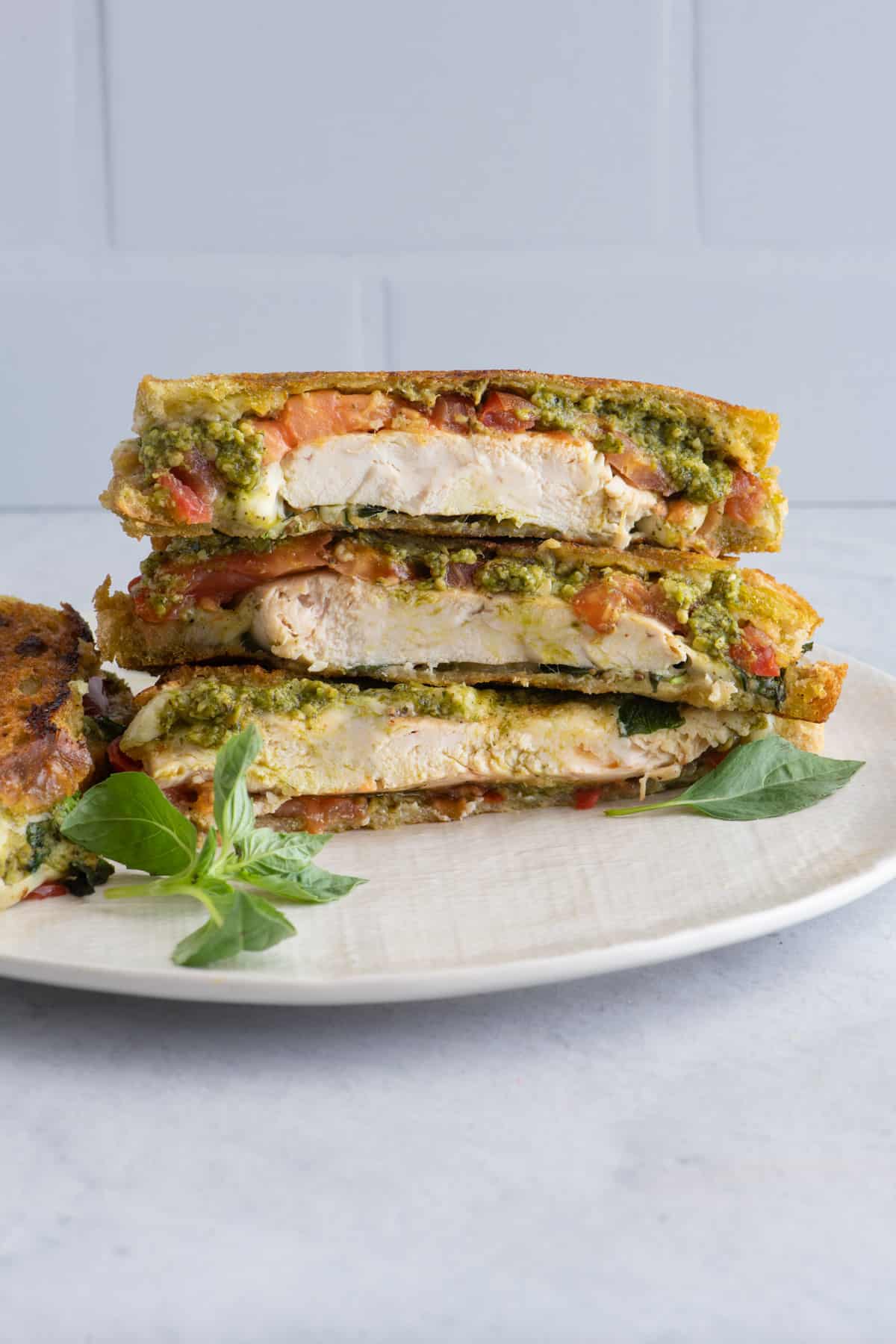 Best Chicken Pesto Panini Recipe - How To Make A Panini