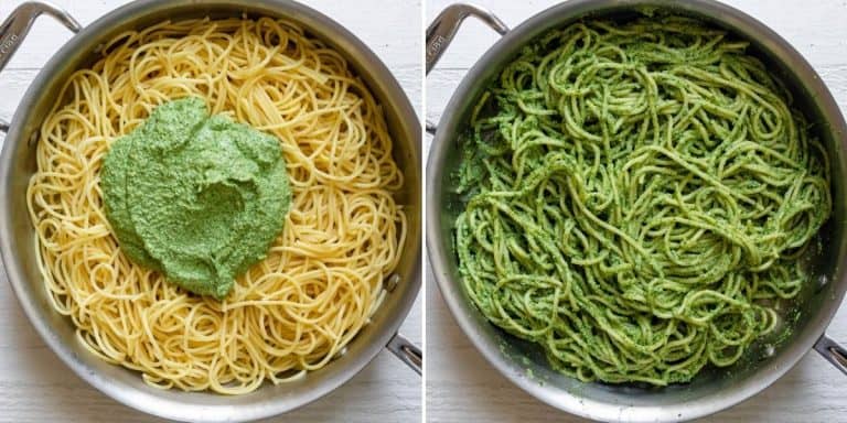 Pumpkin Seed Pesto Pasta {Easy & Delicious!} - Feel Good Foodie