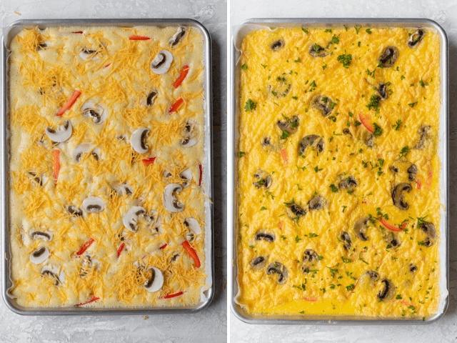 Sheet Pan Eggs Recipe  TONS of Eggs at ONCE!