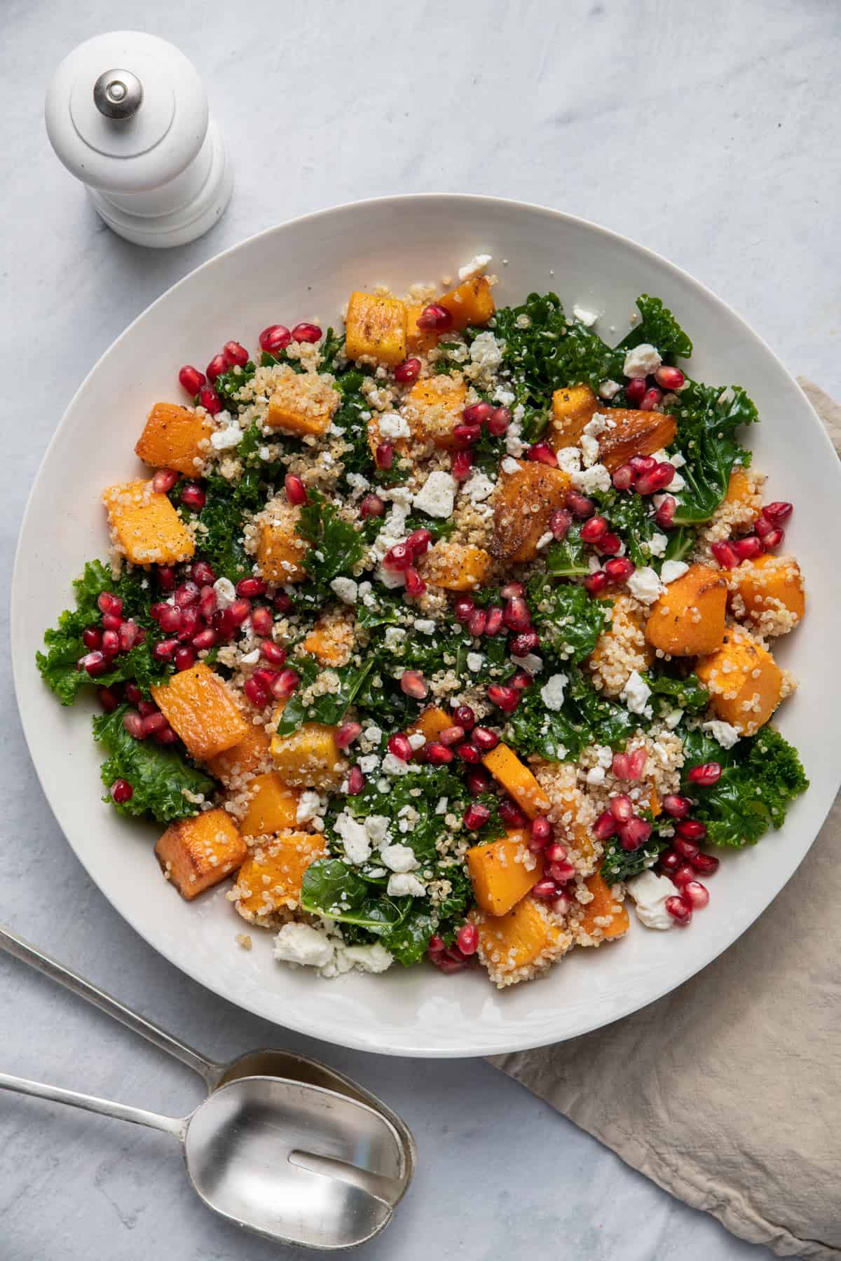 Butternut Squash Quinoa Salad {Fall Recipe} - FeelGoodFoodie