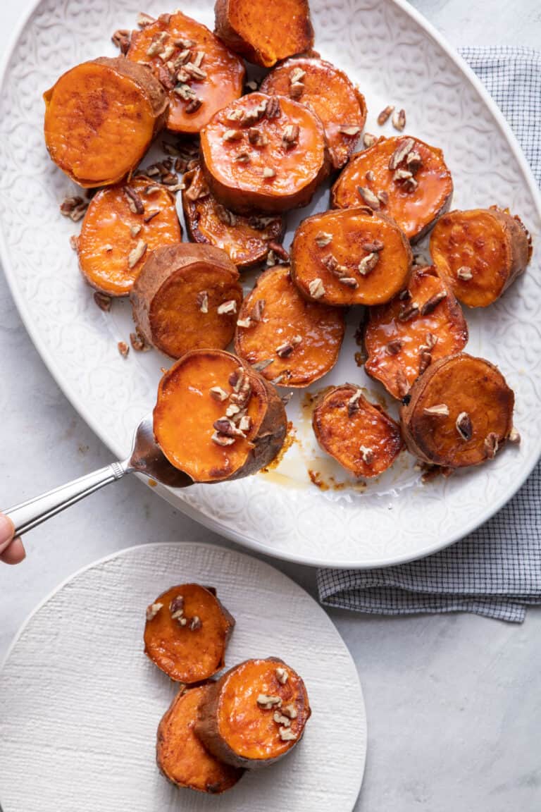 Melting Sweet Potatoes {Candied Potatoes} - FeelGoodFoodie