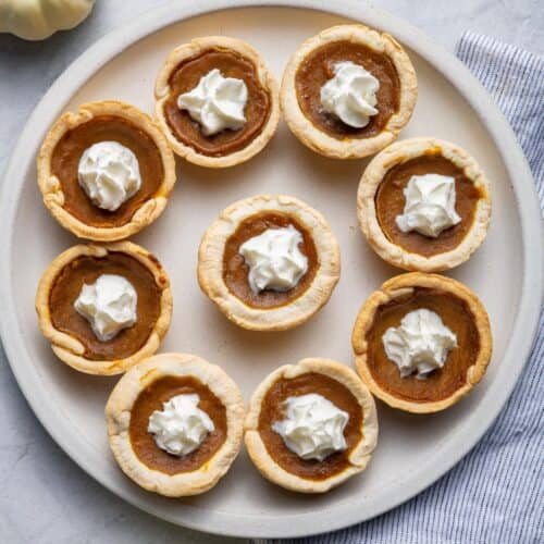 Instant Pot Mini Pumpkin Pies - DadCooksDinner