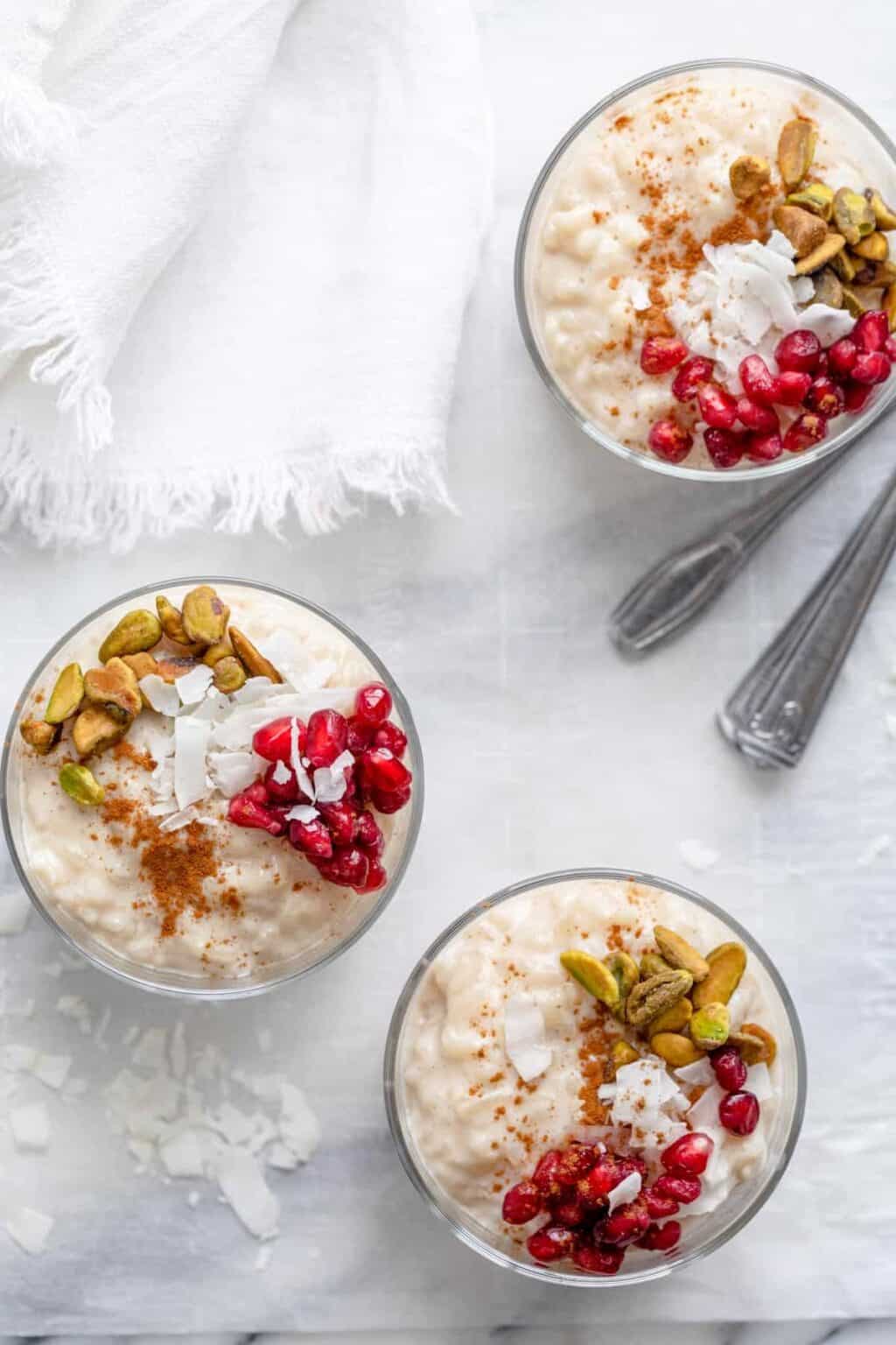 Almond Milk Rice Pudding [Vegan!] | FeelGoodFoodie