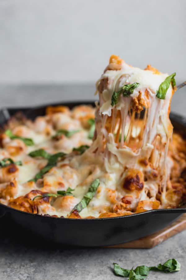 Baked Pasta With Ground Turkey Feel Good Foodie   Baked Pasta With Ground Turkey 2 600x900 