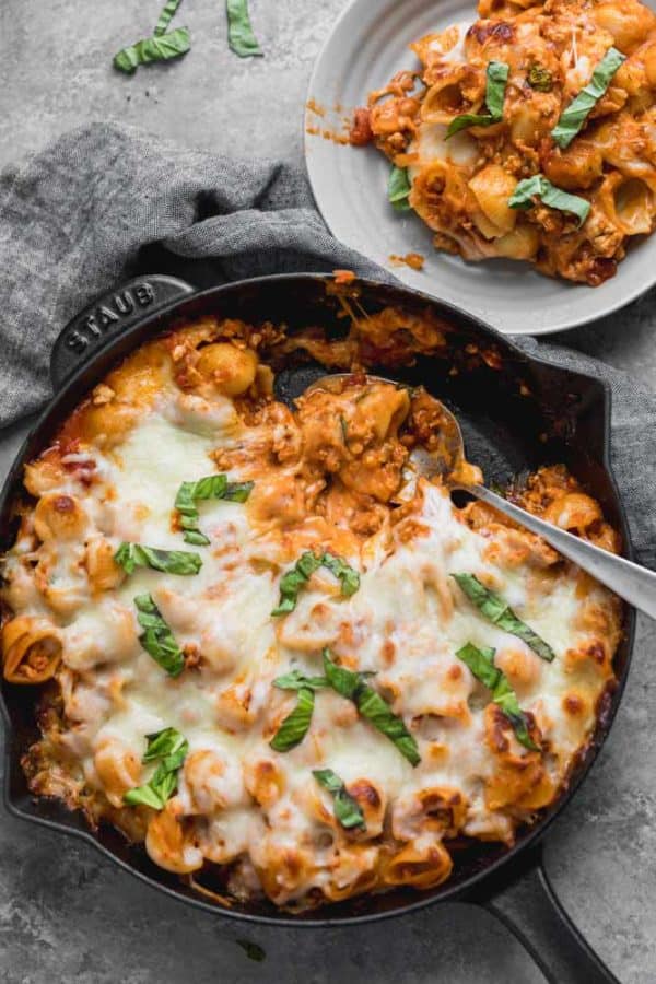 Baked Pasta with Ground Turkey - FeelGoodFoodie