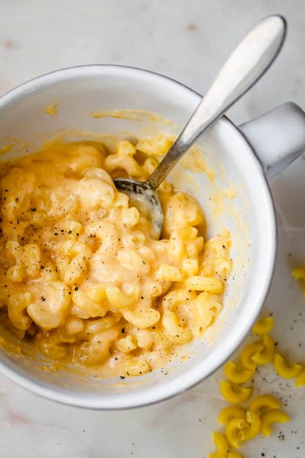 Pasta in a Mug - FeelGoodFoodie