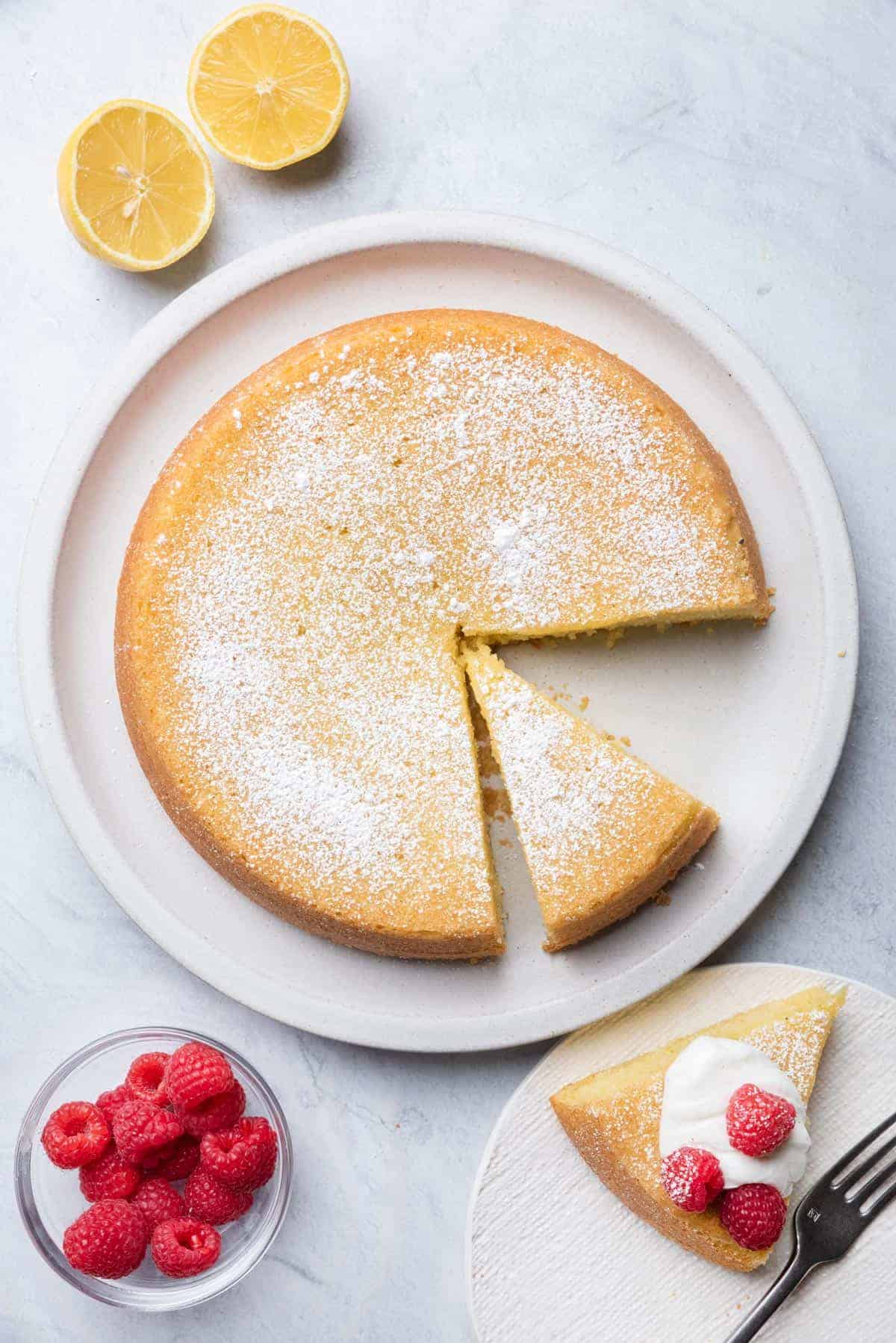 Olive Oil Cake {Easy One Bowl Recipe} FeelGoodFoodie