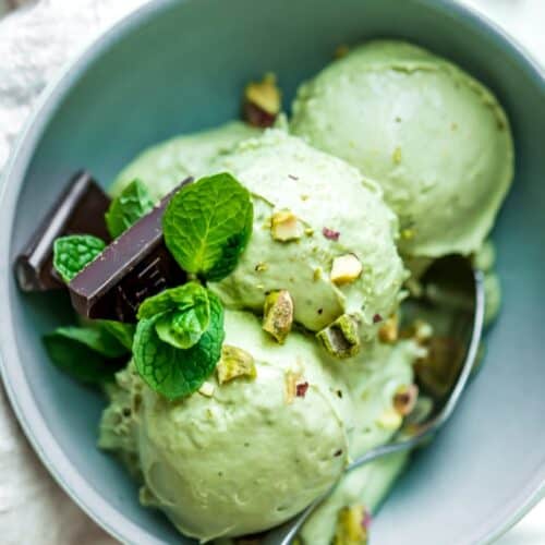 Avocado ice cream
