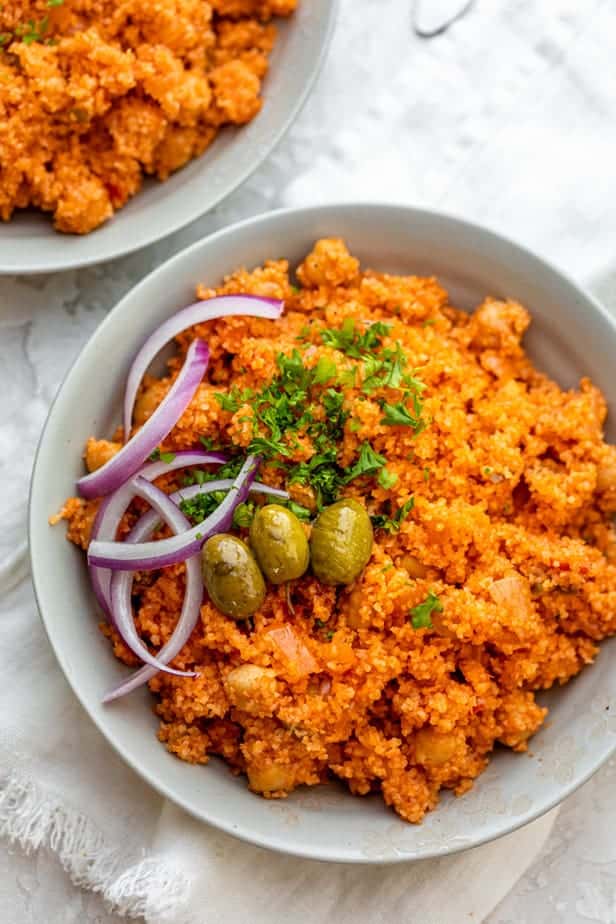 Cooked Bulgur Wheat