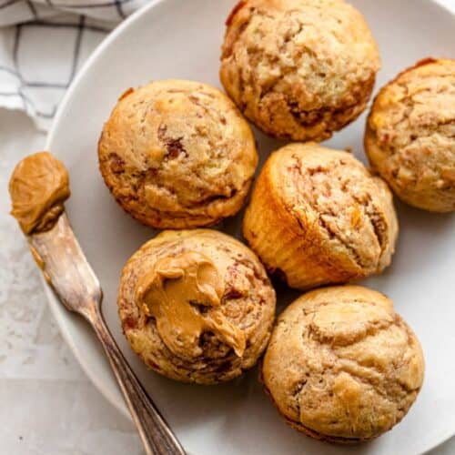 Toddler Snack: GF Peanut Butter & Chocolate Muffins