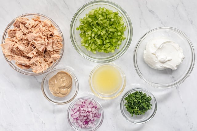 Tuna Salad Meal Prep {No Mayo!} - FeelGoodFoodie