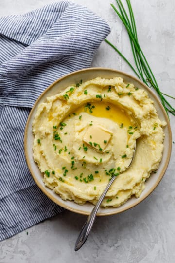 Healthy Mashed Potatoes - FeelGoodFoodie