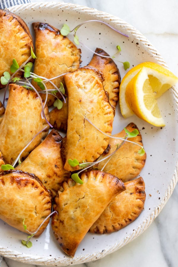 Broccoli & Cheese Hand Pies - Feel Good Foodie