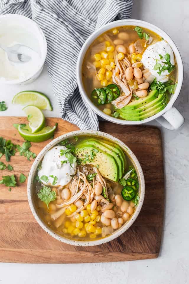 The BEST Chicken Chili Recipe