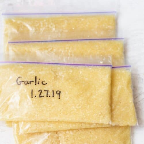 Preserving Fresh Garlic: Quick Frozen Garlic Cubes