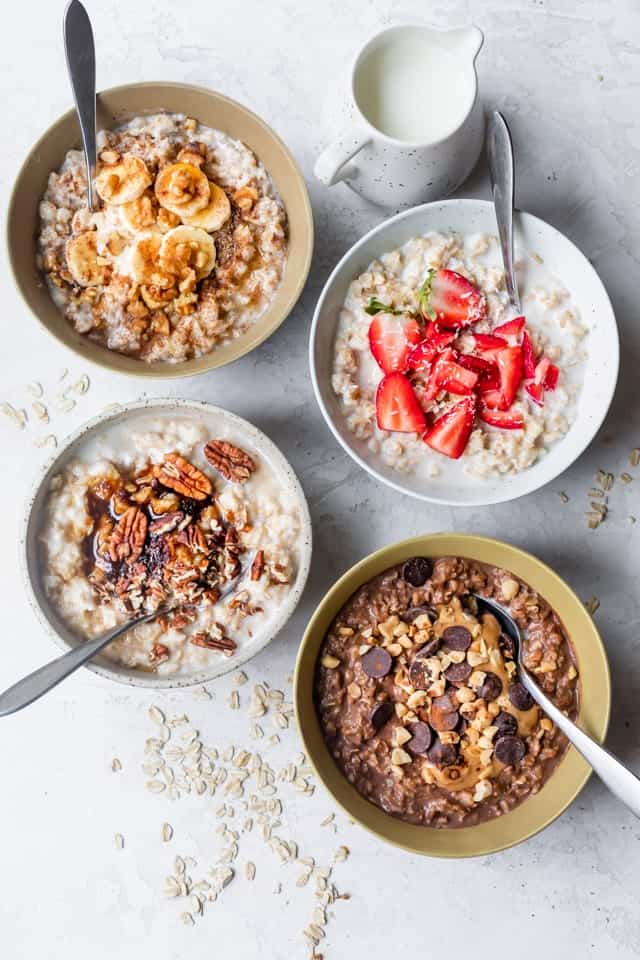 Meal Prep Steel Cut Oats - Nikki Vegan