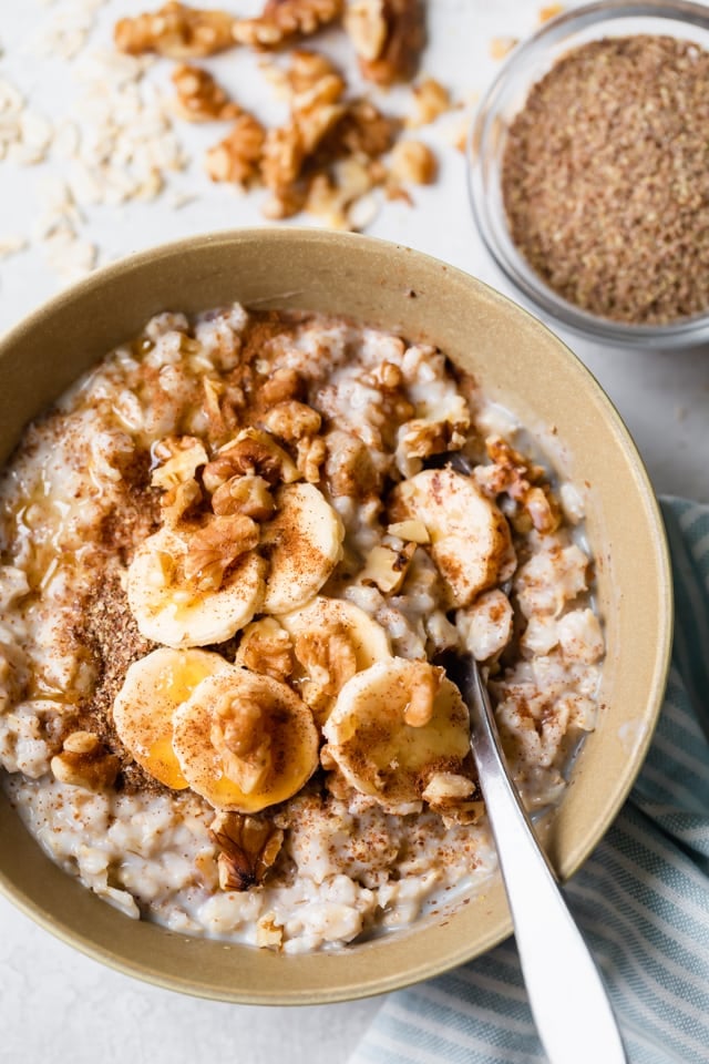 what is the proportion of water to oatmeal 