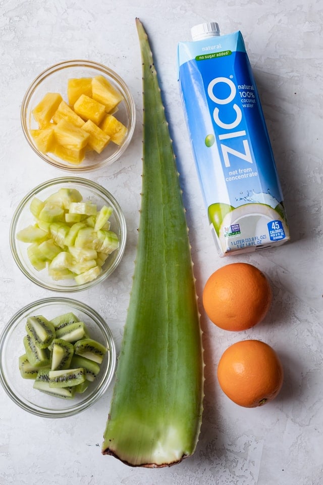 Aloe Vera Smoothie Feelgoodfoodie