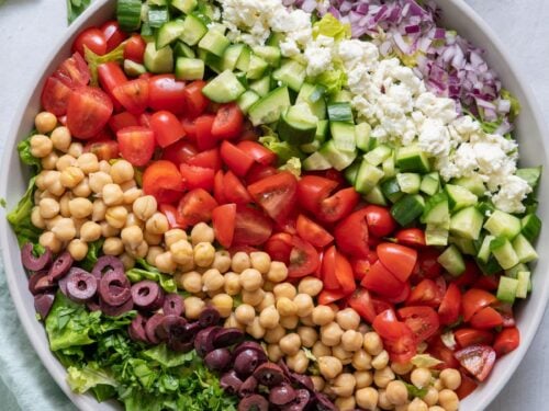 Mediterranean Chopped Salad - Recipe Runner