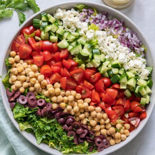 Mediterranean Chopped Salad - FeelGoodFoodie