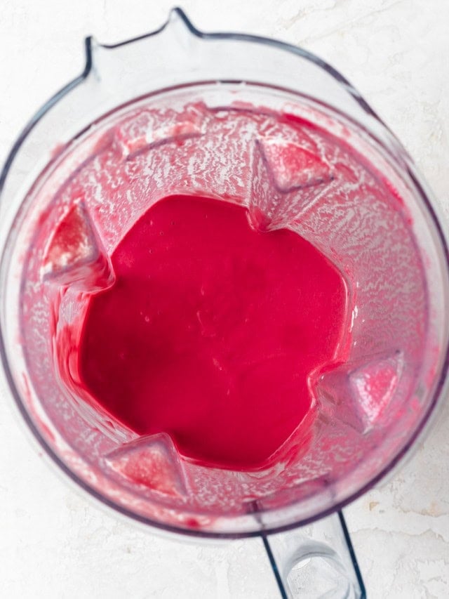 After fully blended.