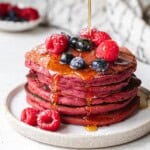 Pink Pancakes.