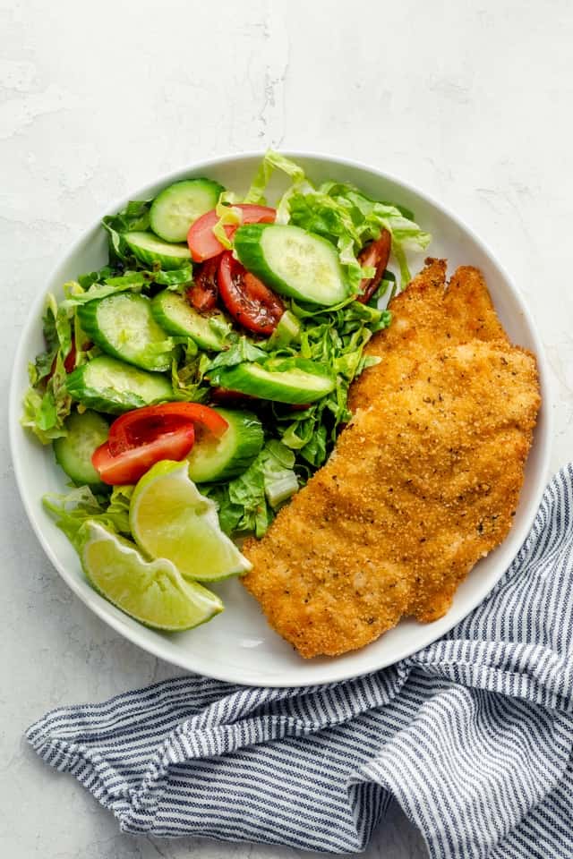 Breaded Air Fryer Chicken