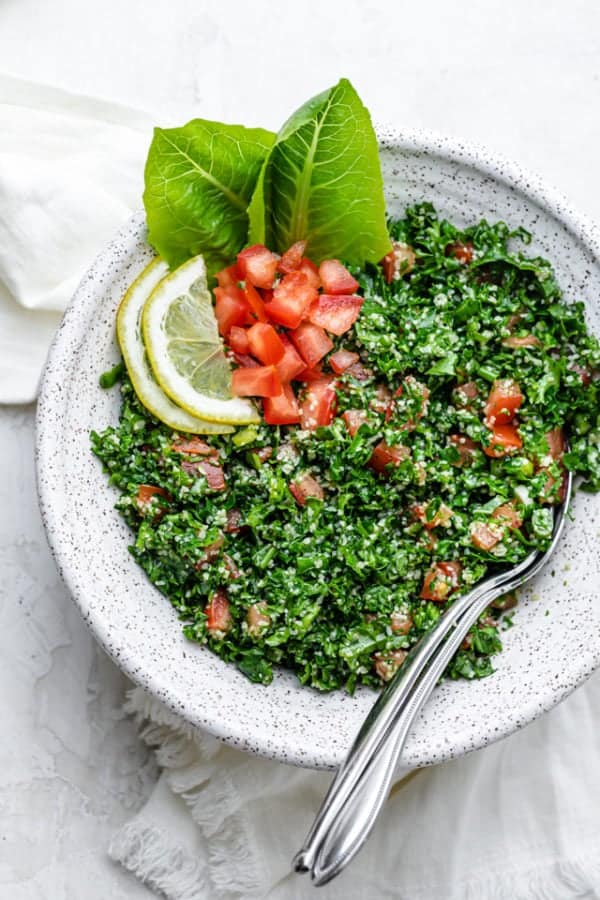 Lebanese Tabbouleh Salad - FeelGoodFoodie