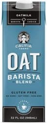 Califia Farms Oatmilk Barista Blend, Dairy Free