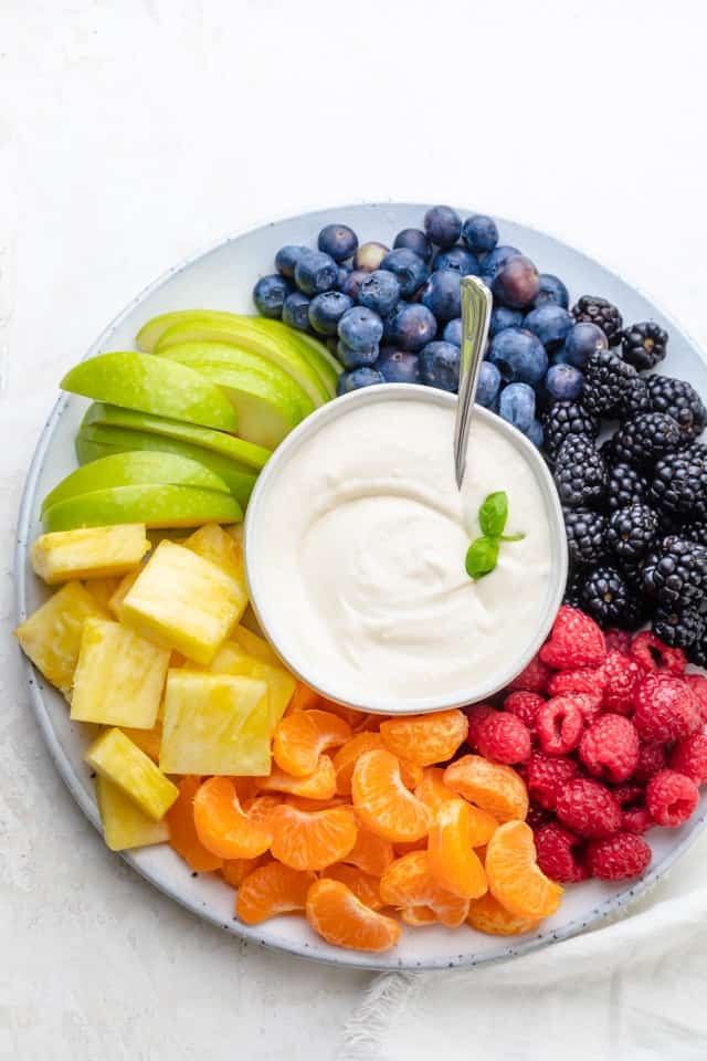 Cream Cheese Fruit Dip | FeelGoodFoodie