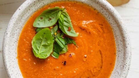 Immersion Blender Roasted Tomato Soup — Y Delicacies