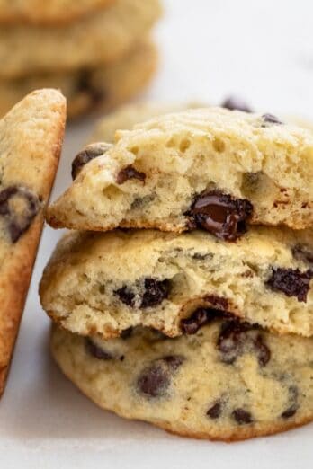 Banana Chocolate Chip Cookies.
