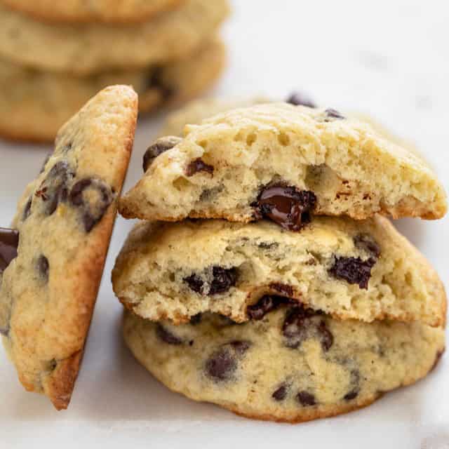 Banana Chocolate Chip Cookies.
