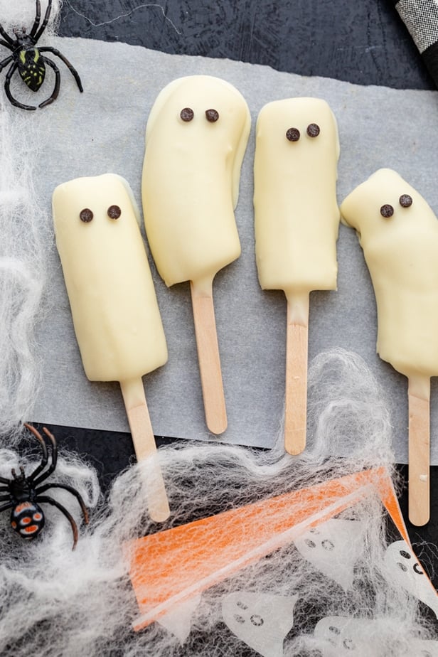 Final Frozen Boo-nana Pops for Halloween