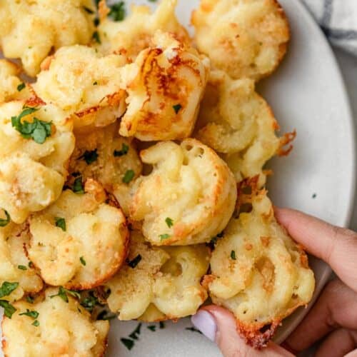 Mac and Cheese Bites.