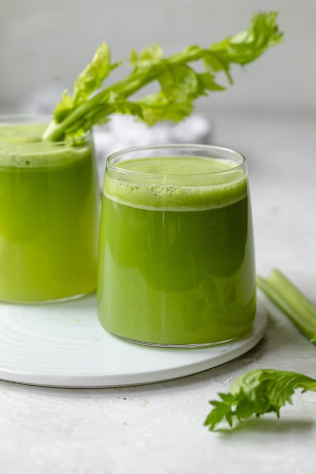 Celery juice healthy drink
