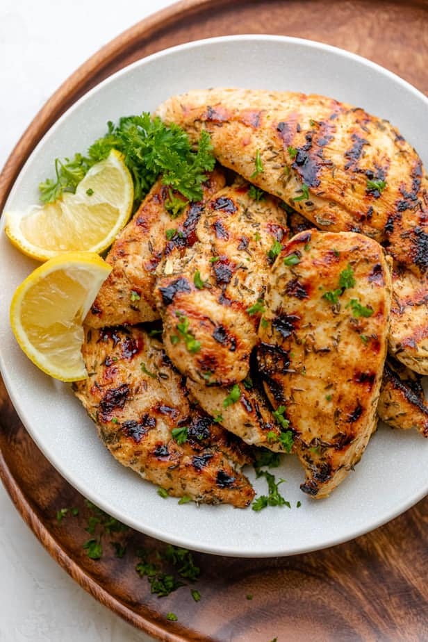 Grilled Chicken Tenders {With Simple Marinade} - FeelGoodFoodie