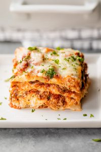 Homemade Lasagna - FeelGoodFoodie