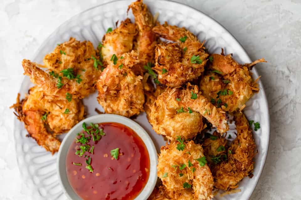 Air Fryer Coconut Shrimp.