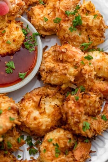 Air Fryer Coconut Shrimp.